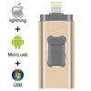 Pendrive 128GB 3 in 1 iPhone USB Flash Drive