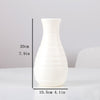 Plastic Nordic Style Flower Vase