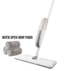 Spray Mop With Reusable Microfiber Pads Floor Cleaning