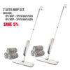 Spray Mop With Reusable Microfiber Pads Floor Cleaning