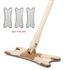 Floor Mop with 3pcs Reusable Microfiber Pads